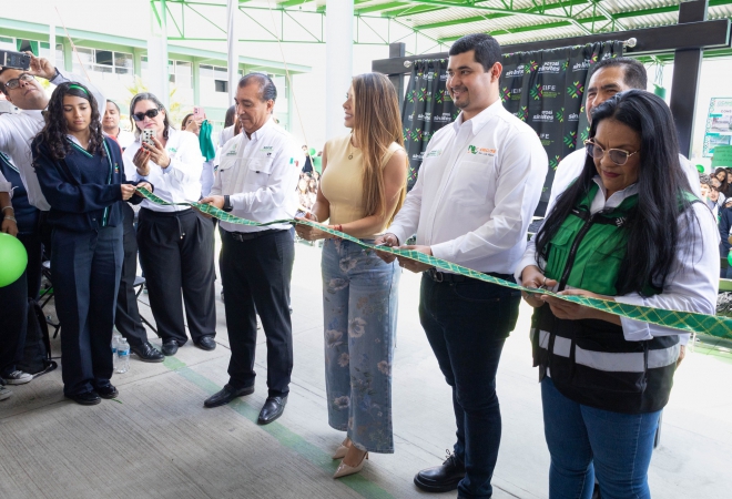 Entrega del techado en el Plantel III – Nuevo...