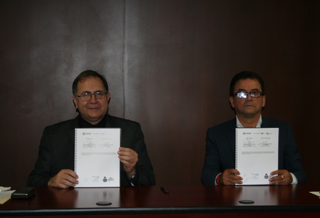 IEEA y CECyTESLP firman convenio de colaboración