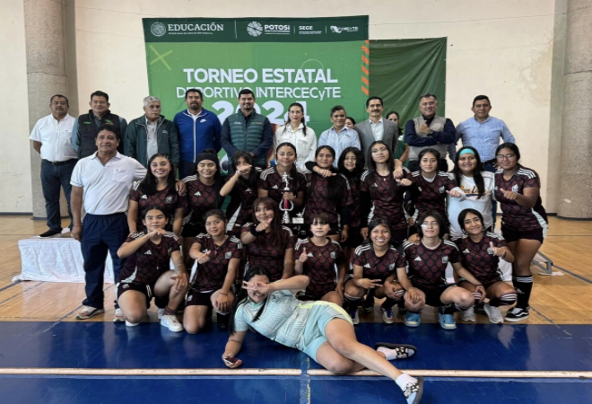 Premiación Torneo Estatal Deportivo INTERCECyTE