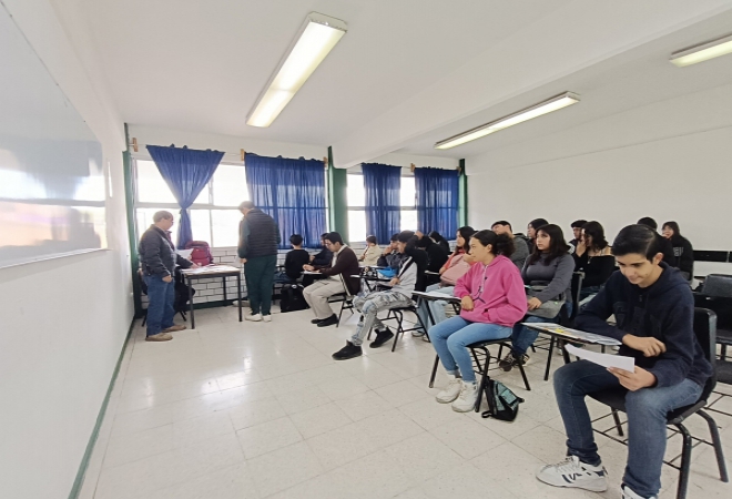 Examen de diagnóstico para los alumnos de nuevo...