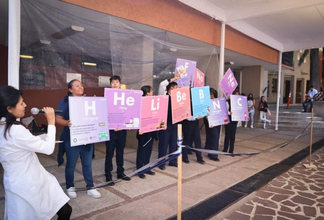 Visita a Facultad de Ciencias Químicas