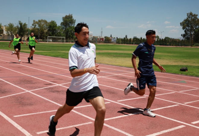 Tryouts de Atletismo  Plantel I Lomas del Mezquital